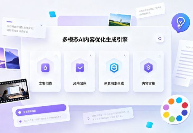 卓尼县AI智能内容优化创新 多模态生成技术丰富数字内容创作生态